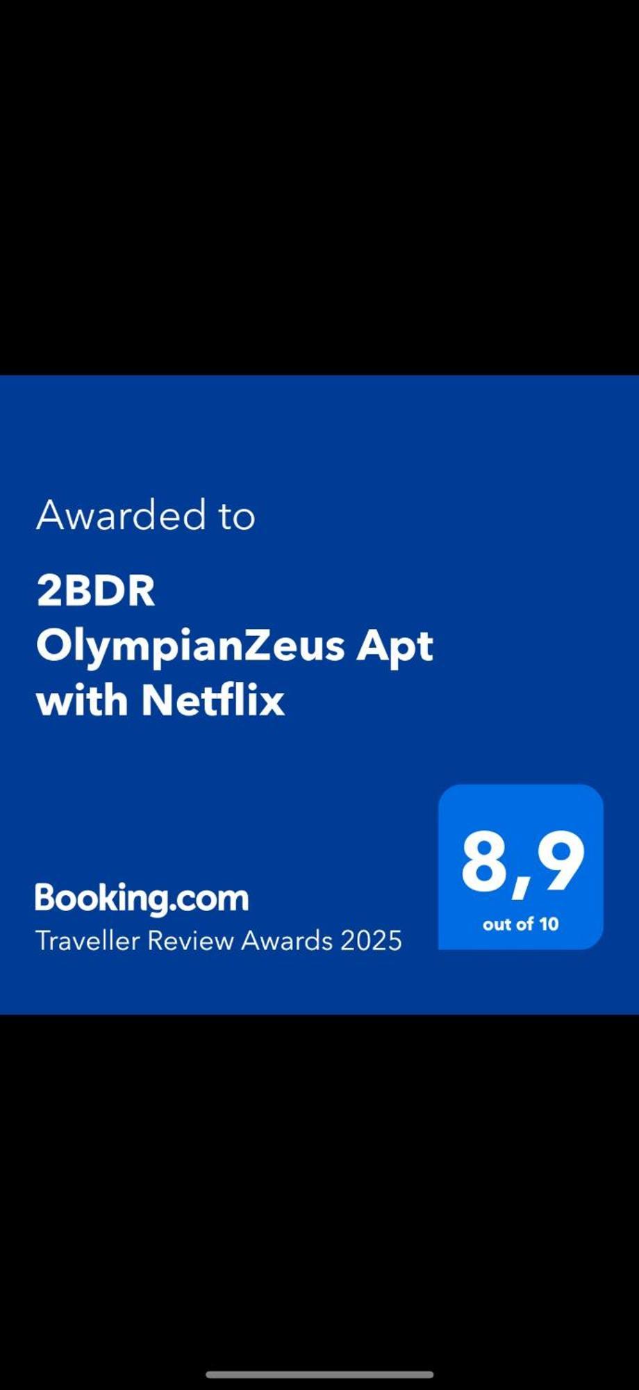 2Bdr Olympianzeus Apt With Netflix Athén Kültér fotó